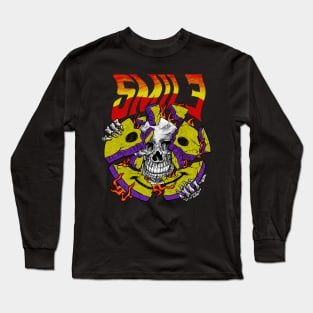 Skull Smile Long Sleeve T-Shirt